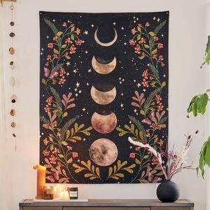 Moonlit Garden Tapestry